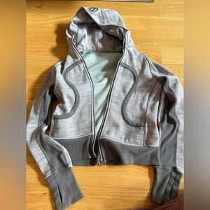lululemon athletica Gray Bomber Jacket